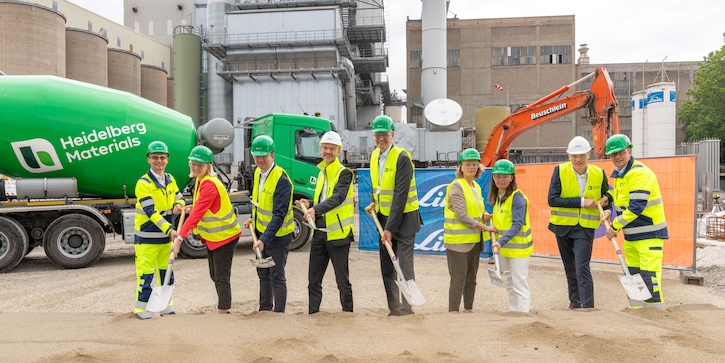 Groundbreaking Ceremony for one of the World's First Large-Scale Carbon Capture Projects in the Cement Industry