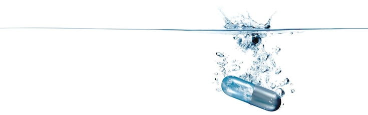 Pilule CONOXIA dans l’eau