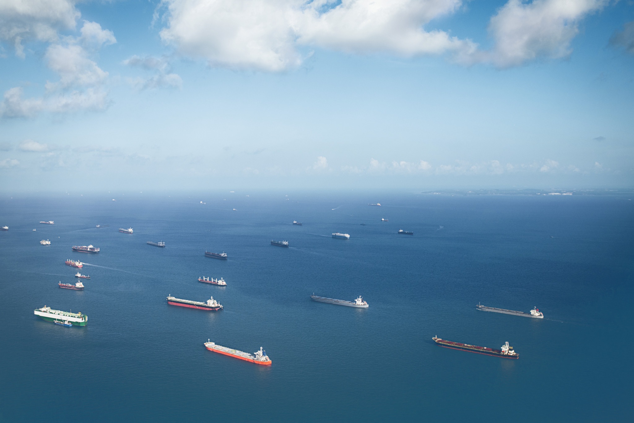 Transportation and container ships