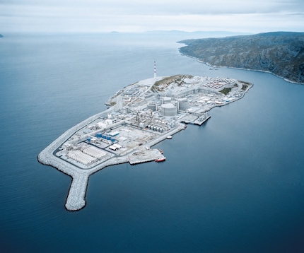 LNG plant Hammerfest, Melkoya, Norway