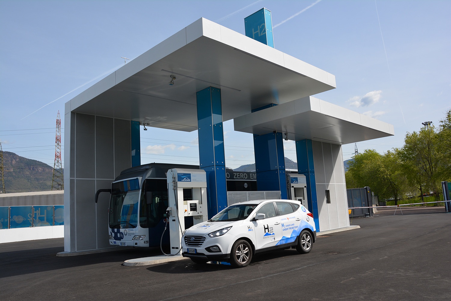 Hydrogen Fueling Station in Bolzano, Italy