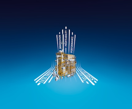 Key visual for Linde DRYREF and BASF SYNSPIRE