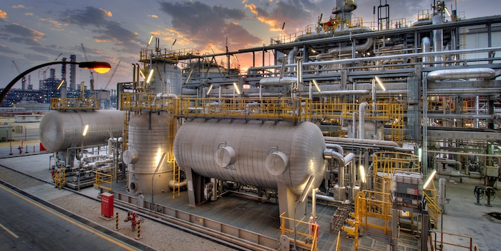 Ethylene Plant in Tasnee, Al Jubail, Saudi Arabia