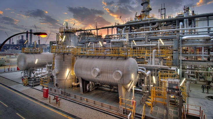 Ethylene Plant in Tasnee, Al Jubail, Saudi Arabia