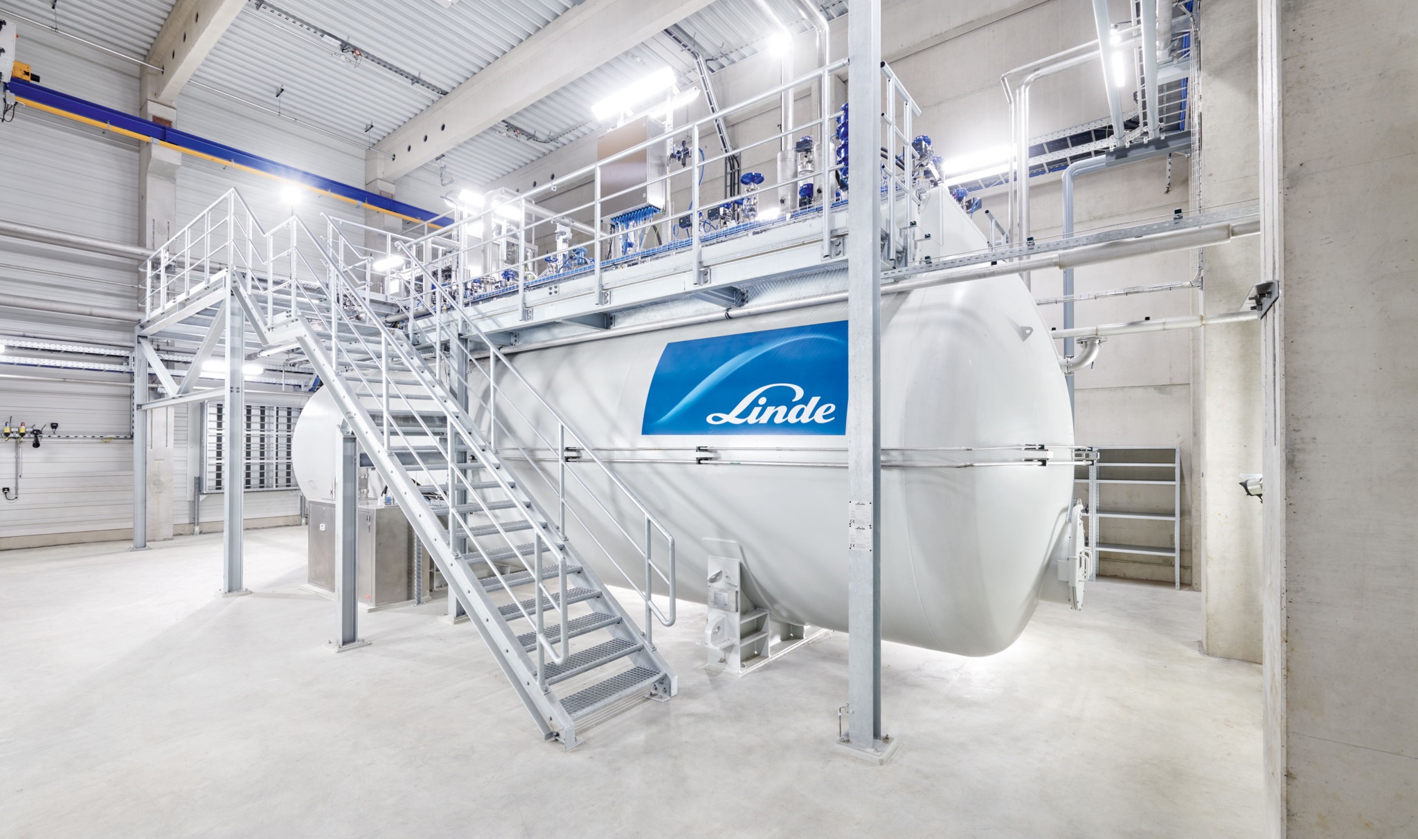 Picture was taken in March 2021 and shows the hydrogen liquefier coldbox. This is the second hydrogen liquefaction plant doubling the liquefaction capacity in Leuna.