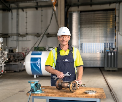 Mitarbeiter im Bereich gewerbliche Berufe