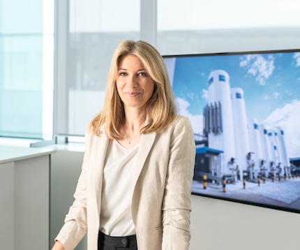 Mitarbeiterin im Bereich kaufmännische Berufe