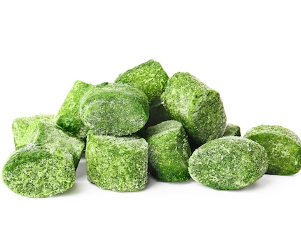 Frozen sauce pellets