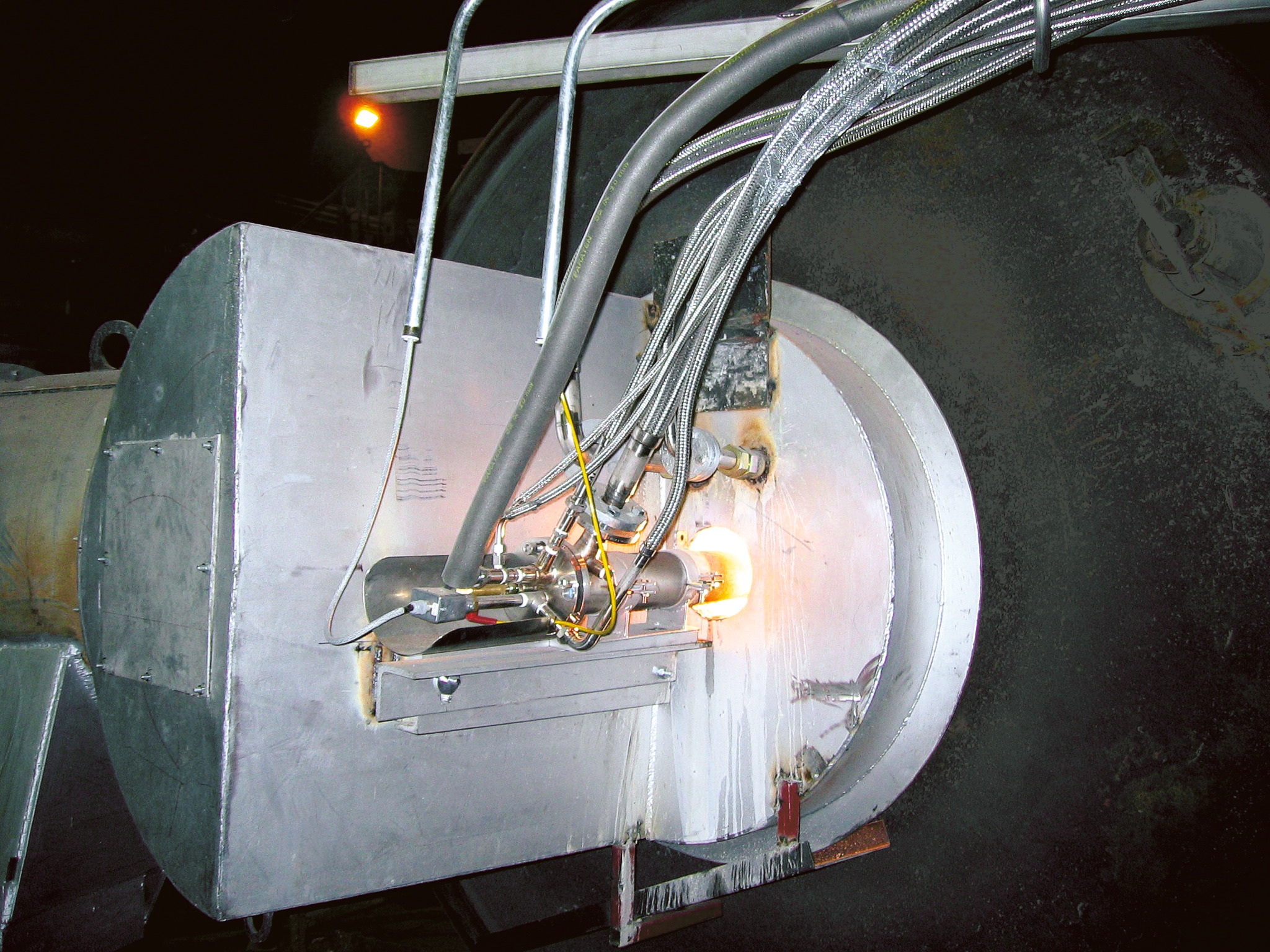 combustion process burner