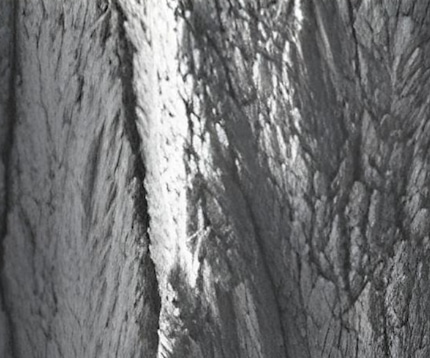 Micrograph of thermal barrier coating