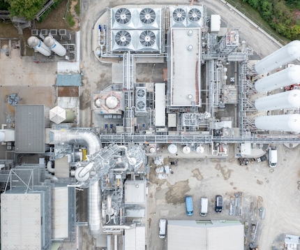 CCU plant in Lengfurt, Germany.